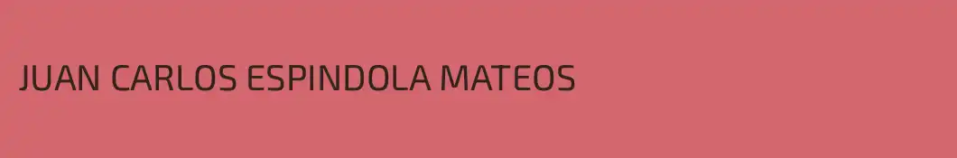 JUAN CARLOS ESPINDOLA MATEOS